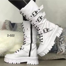 SC Fashion Handsome Buckle Thick-soled Boots DF-123