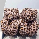 SC Teddy Bear Home Cute Plush Warm Slippers GJCF-L011