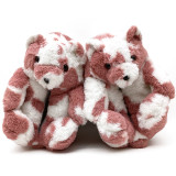 SC Teddy Bear Home Cute Plush Warm Slippers GJCF-L011