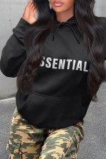SC Fashion Trend Letters Hooded Sweatshirt GSMJ-1100