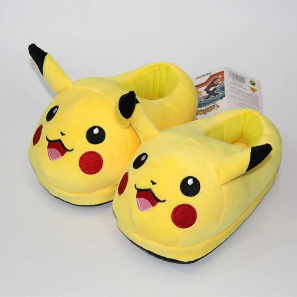 SC Pikachu Cute Home Warm Plush Slippers GJCF-L049