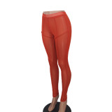 SC Sexy Mesh Solid Color Pant YD-1136