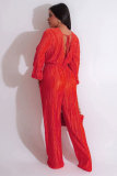 SC Fashion Casual Solid Long Sleeve Jumpsuits XHXF-8660