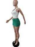 SC Slim Tank Top Mini Skirt Two Piece Set MEM-88471