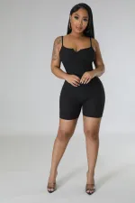 SC Slim Fit Casual Sling Rompers MZ-2788