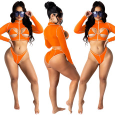 SC Fashion Sexy Long Sleeve Two Piece Set BY-5063