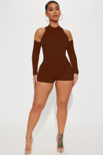 SC Rib Sexy Solid Rompers ME-8288