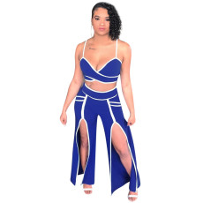 SC Casual Sling Top And Pants Two Piece Set YN-88901