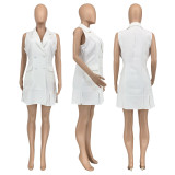 SC Fashion Casual Solid Blazer Dress GLF-10123