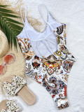 SC Sext Printed One-Piece Swimsuit CSYZ-C110Q