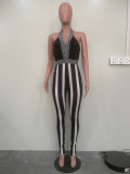 SC Sexy Print Sleeveless Backless Jumpsuit ORY-5239