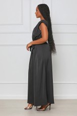 SC Casual Sleeveless Loose Wide Leg Jumpsuit GYLY-9913