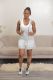 SC Sexy Solid Color Strap Romper BS-1341