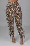 SC Fashion Leopard Print Tassel Pant GFMA-MP034