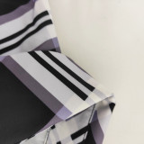 SC Fashion Plaid Print Long Sleeve Maxi Dress SMR-11891