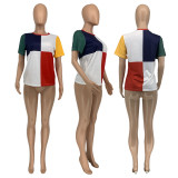SC Casual Colourful Short Sleeve T-shirt GLF-08099