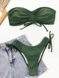 SC Sexy Solid Swimsuit Two Piece Set CSYZ-B600W