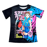SC Fashion Pattern Printing Slim T-shirt SHD-9605