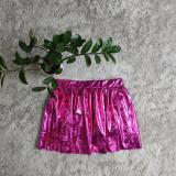 SC Solid Color Loose Shorts Skirt GYSF-7156