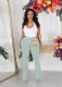 SC Summer High Waist Micro Flare Pant（Only Pant）ME-8373