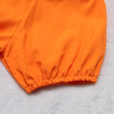 SC Short Sleeve Solid Loose Shirt Dress HNIF-7057