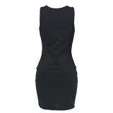 SC Fashion Print Sleeveless Mini Dress ZNF-005