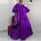 SC Plus Size Fashion Loose Dress GKEN-221152
