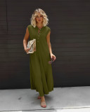 SC Solid Color Sleeveless Loose Jumpsuit WAF-77592
