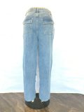 SC Casual Loose High Waist Holes Jeans LX-5536