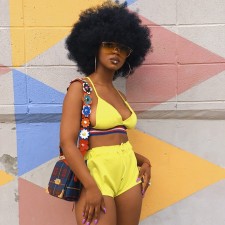 SC Sexy Webbing Two Piece Shorts Set JH-338