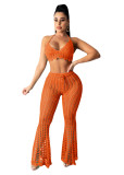SC Sexy Hollow Out Two Piece Pants Sets OSM-4362