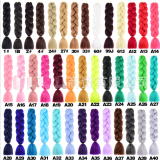 SC Colourful Gradient Braid Hair LYHF-0.1