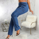 SC Casual High Waist Slim Jeans HSF-2720