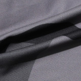 SC Casual Print Long Sleeve Loose Jumpsuit SFY-2321