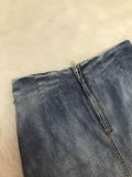 SC Fashion Slit Tassel Denim Long Skirt LSD-1386