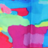 SC Plus Size Colorful Print Long Sleeve Shirt Dress HNIF-TK018