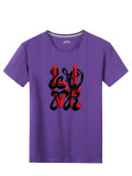 SC Plus Size Fashion Print Loose T Shirt SXF-30701-2