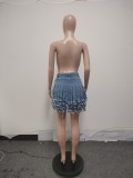 SC Fashion Tassel Denim Shorts QYXZ-9139