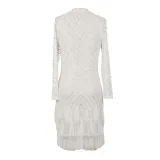 SC Hot Drilling Sexy Mesh Hollow Out Bodycon Dress AIL-230