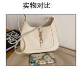 SC Solid Color Shoulder Tote Crossbody Small Bag HCFB-33632