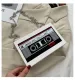 SC Radio Tape Chain Shoulder Crossbody Small Square Bag HCFB-171398