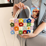 SC Hand-Woven Floral Shoulder Handbag Crossbody Bag HCFB-276037