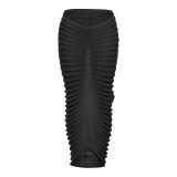 SC Sexy Knits See Through Long Skirt XEF-34727