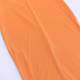 SC Solid Color Lace Sling Midi Dress FL-23424