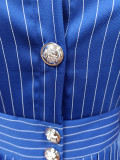 SC Long Sleeve Pleated Shirt Dress MEM-88517