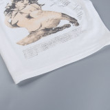 SC Casual Short Sleeve Print T Shirt FL-23129