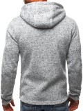 SC Men's Plus Size Casual Sport Long Slleve Plush Hooded Sweatshirt GXWF-ZL-KJ-W12
