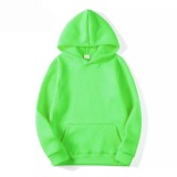 SC Plus Size Padded Solid Hooded Sport Sweatshirt GXWF-00029