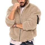SC Men's Reversible Arctic Fleece Warm Hooded Sweatshirt GXWF-fujun-waitao