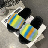 SC Colorful Plush Warm Home Slippers ZFLX-FL-19